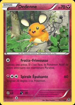 Carte Pokémon: Dedenne