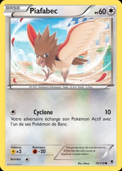 Carte Pokémon: Piafabec