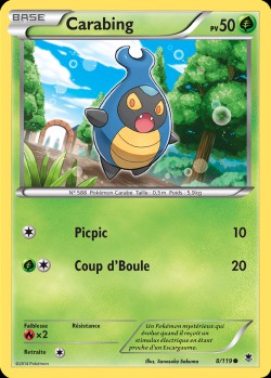 Carte Pokémon: Carabing