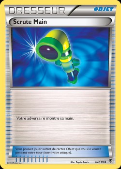 Carte Pokémon: Scrute Main