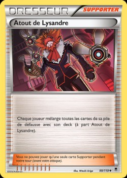 Carte Pokémon: Atout de Lysandre