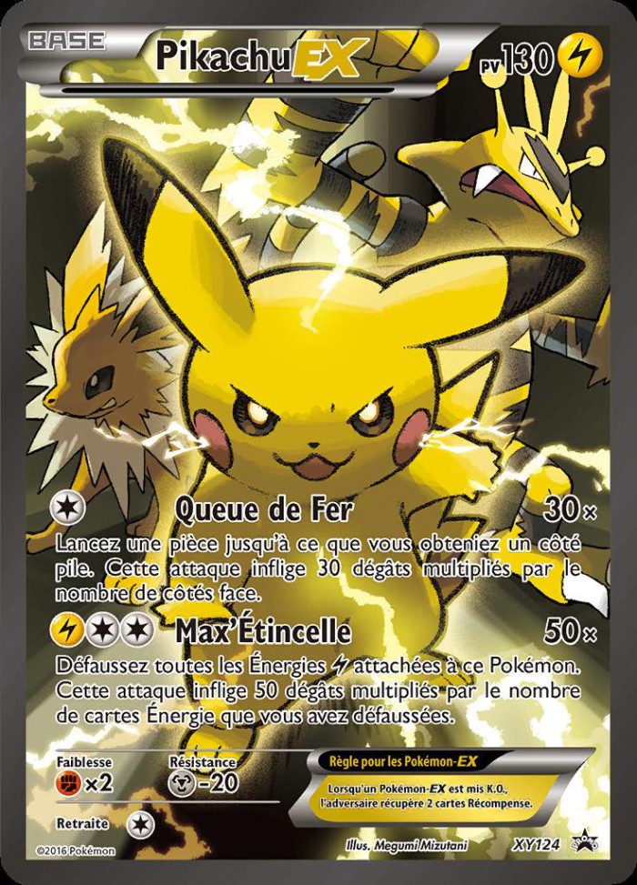 Carte Pokémon: Pikachu EX