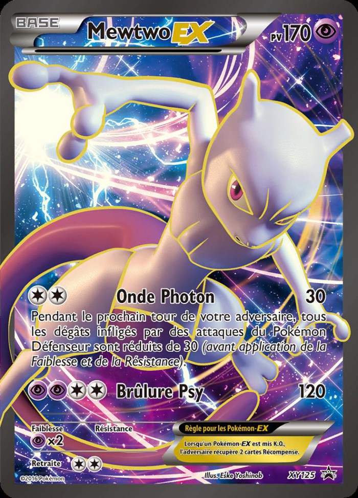 Carte Pokémon: Mewtwo EX