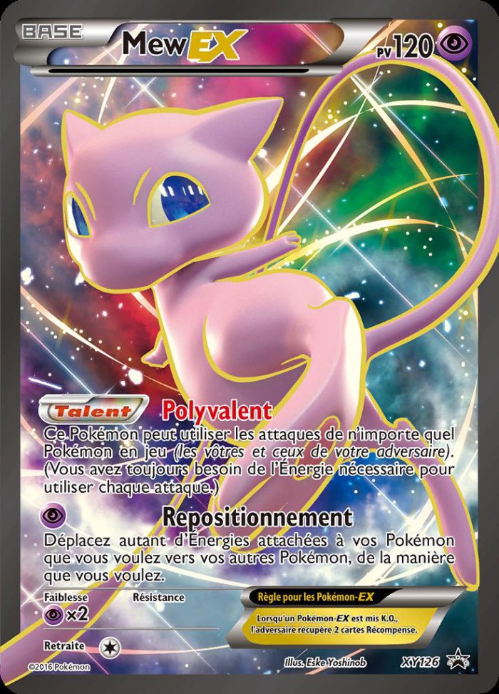 Carte Pokémon: Mew EX