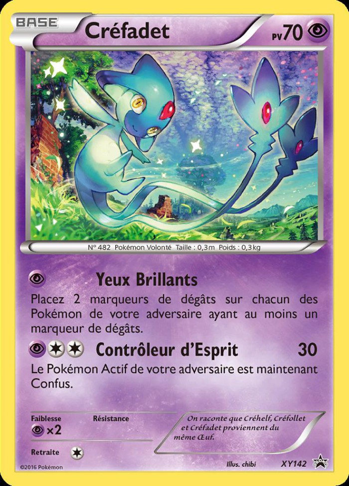 Carte Pokémon: Créfadet