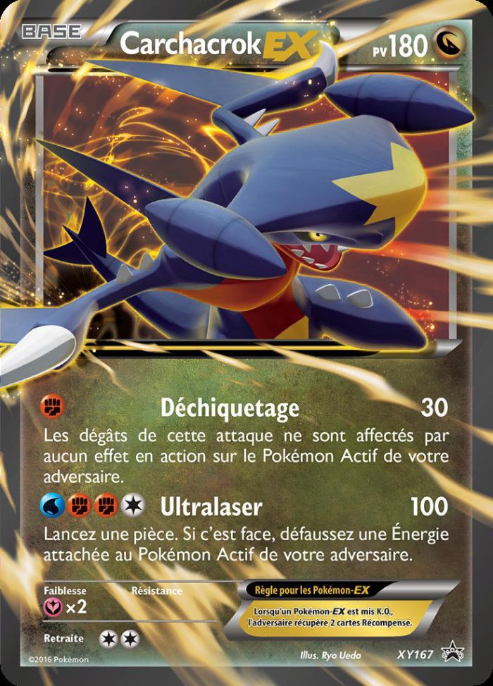 Carte Pokémon: Carchacrok EX