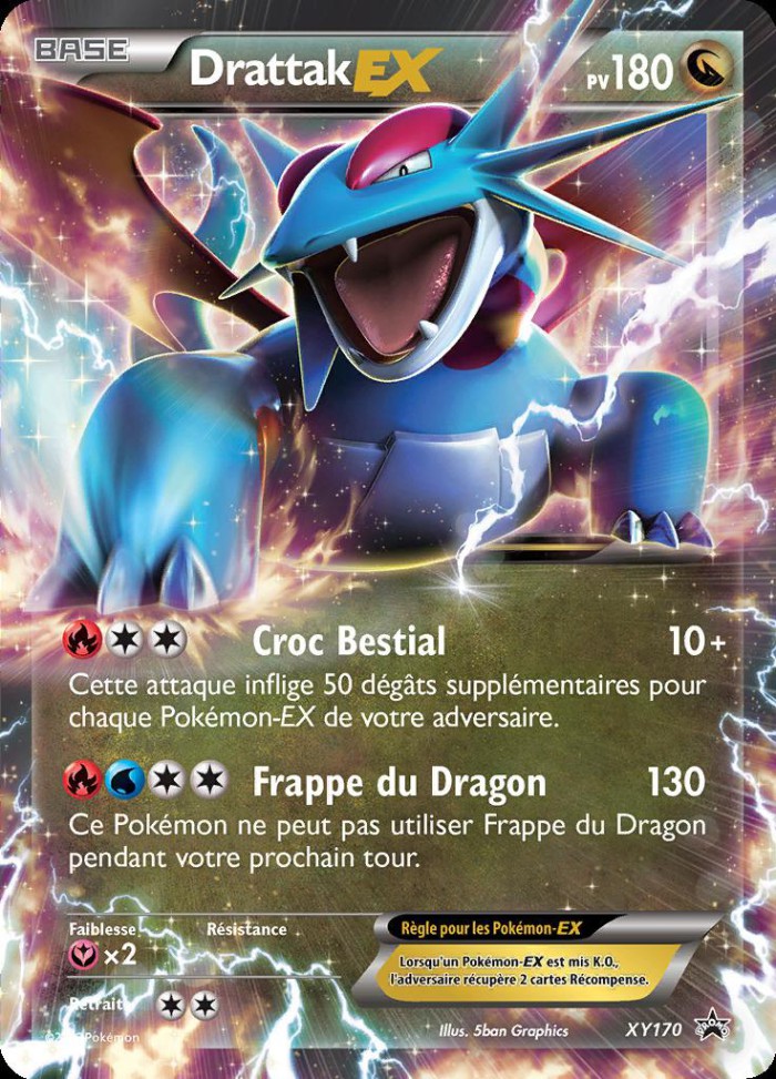 Carte Pokémon: Drattak EX