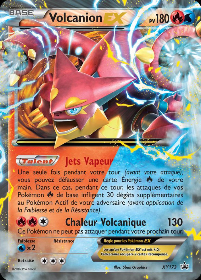 Carte Pokémon: Volcanion EX