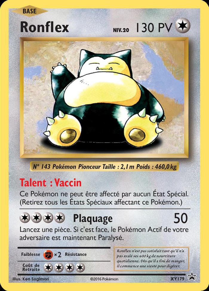 Carte Pokémon: Ronflex