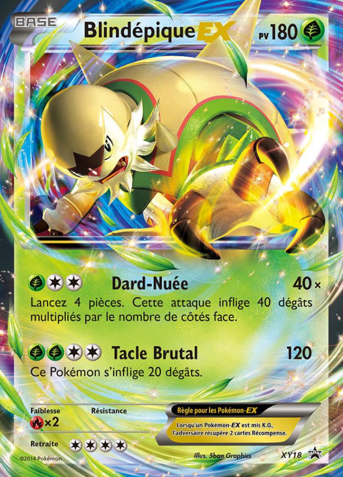 Carte Pokémon: Blindépique EX