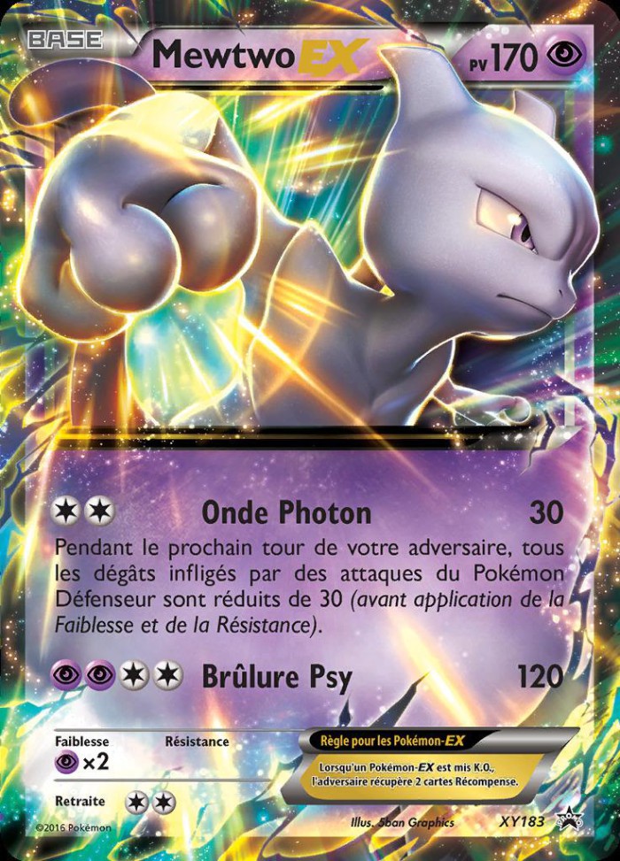 Carte Pokémon: Mewtwo EX