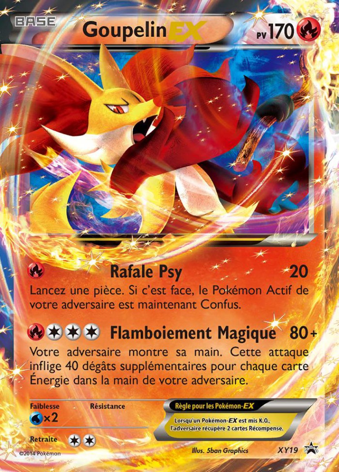 Carte Pokémon: Goupelin EX