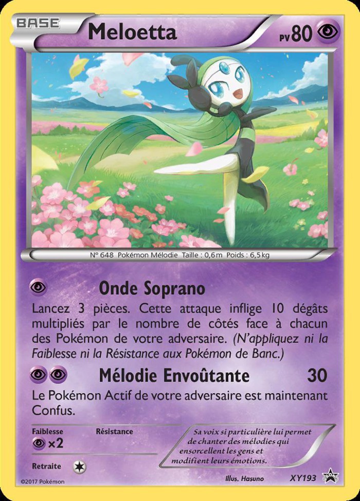 Carte Pokémon: Meloetta