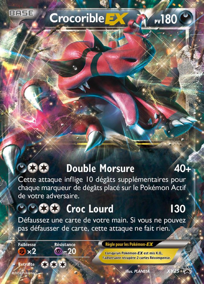 Carte Pokémon: Crocorible EX