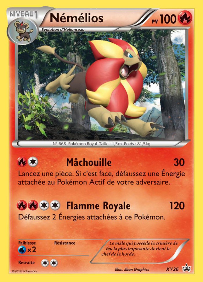 Carte Pokémon: Némélios