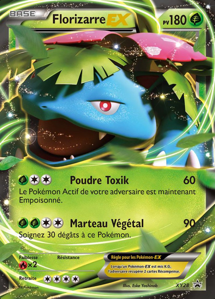 Carte Pokémon: Florizarre EX