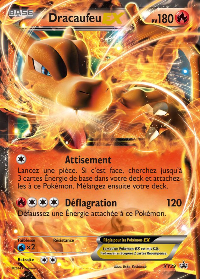 Carte Pokémon: Dracaufeu EX