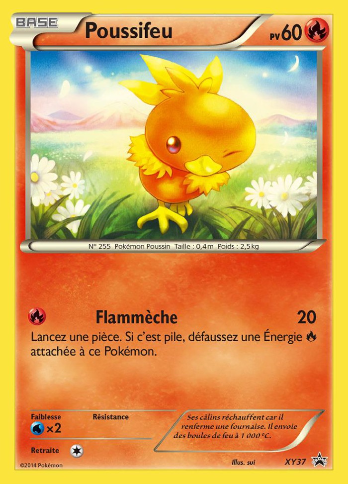 Carte Pokémon: Poussifeu