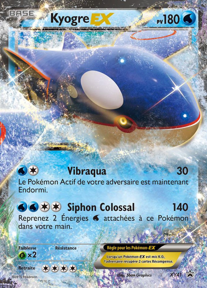 Carte Pokémon: Kyogre EX