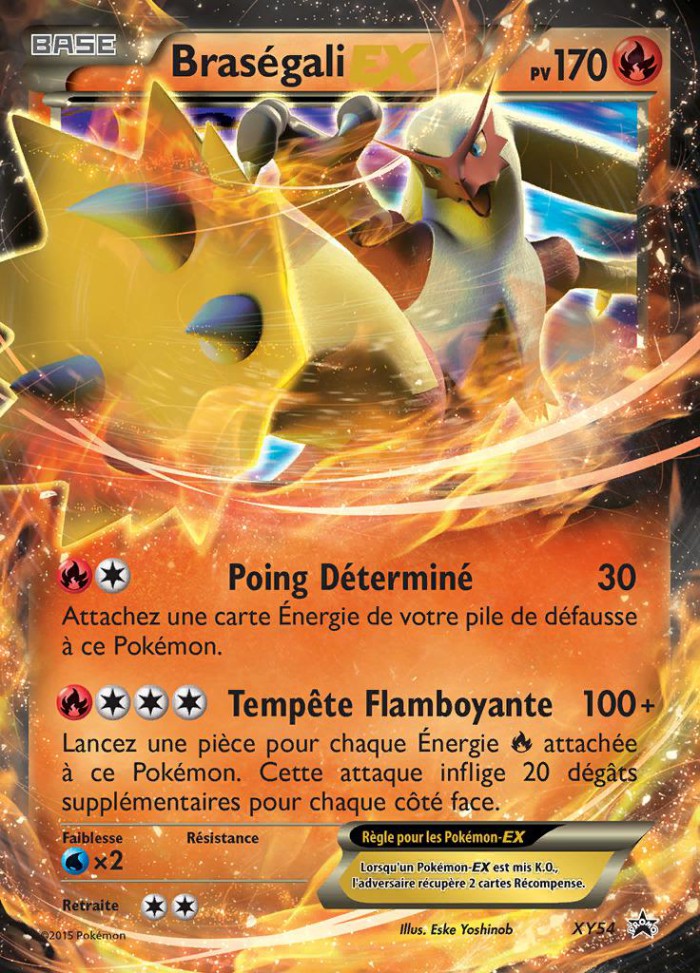 Carte Pokémon: Braségali EX