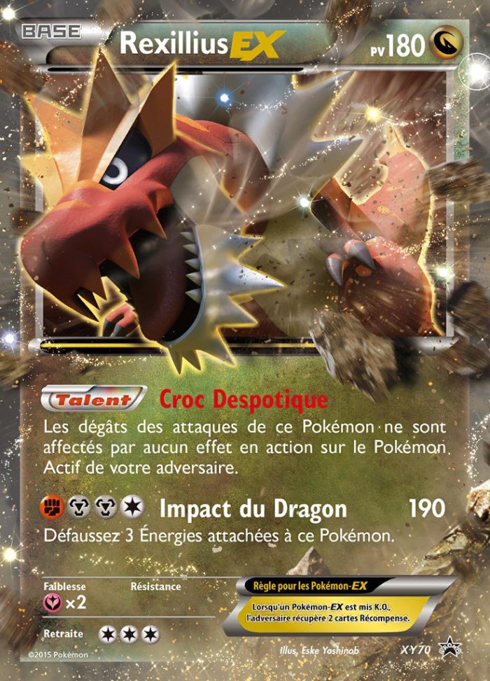 Carte Pokémon: Rexillius EX