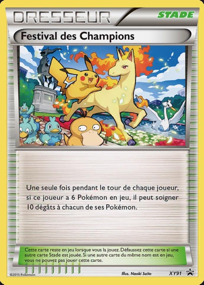 Carte Pokémon: Festival des Champions