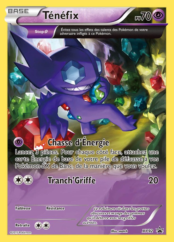 Carte Pokémon: Ténéfix