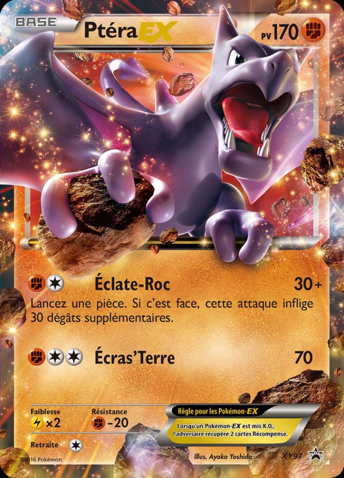 Carte Pokémon: Ptéra EX