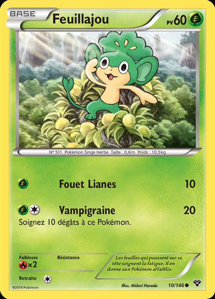 Carte Pokémon: Feuillajou