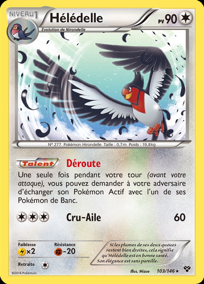 Carte Pokémon: Hélédelle