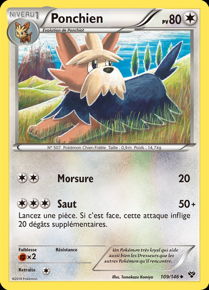 Carte Pokémon: Ponchien