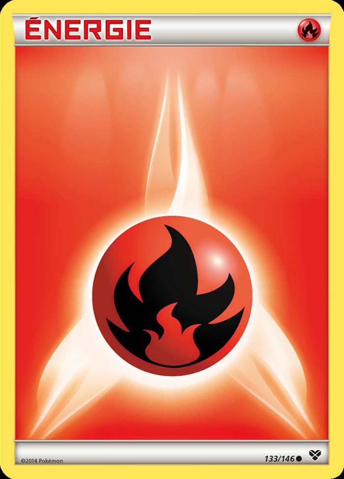 Carte Pokémon: Énergie Feu