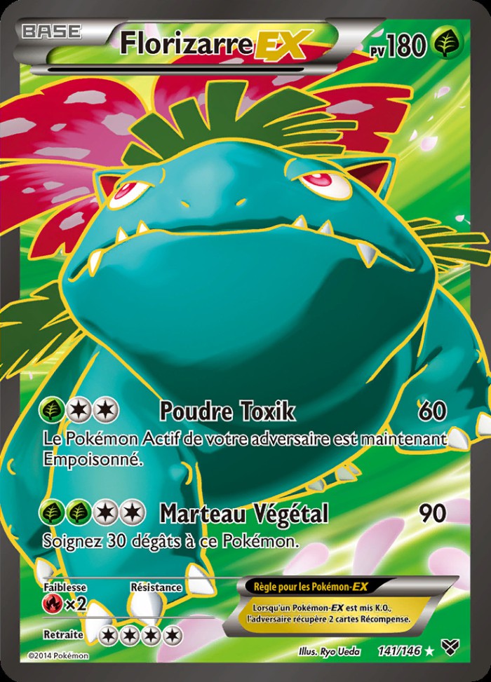 Carte Pokémon: Florizarre EX