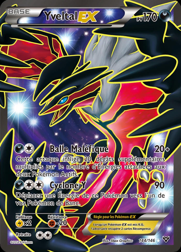 Carte Pokémon: Yveltal EX