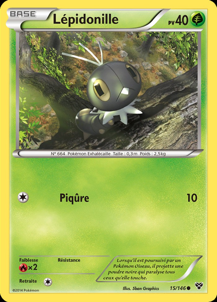 Carte Pokémon: Lépidonille