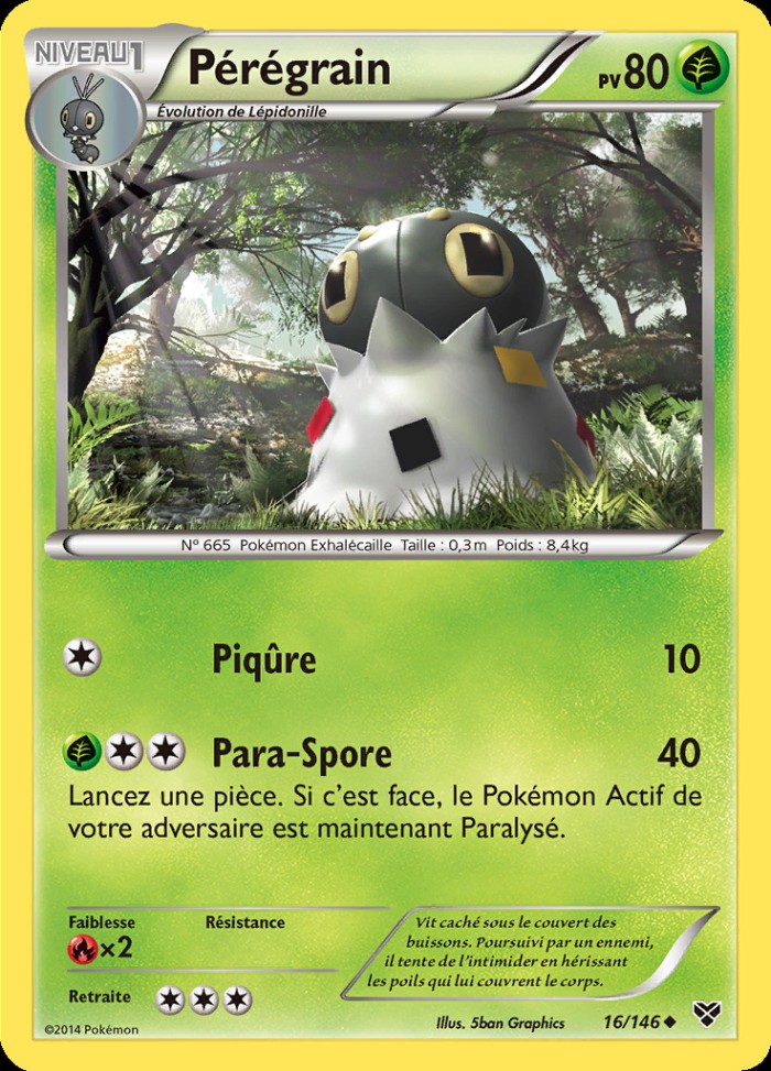 Carte Pokémon: Pérégrain