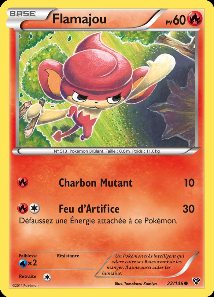 Carte Pokémon: Flamajou