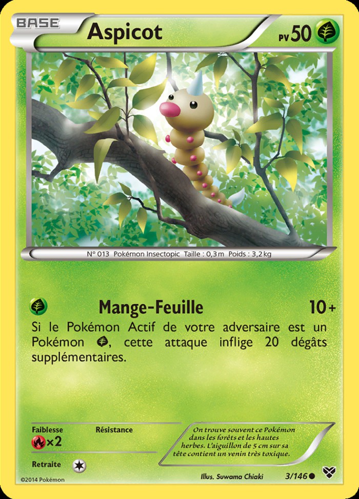 Carte Pokémon: Aspicot