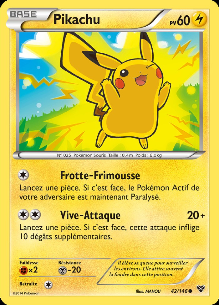 Carte Pokémon: Pikachu