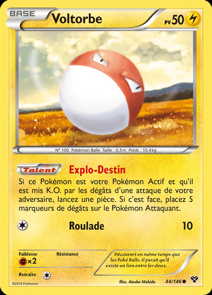 Carte Pokémon: Voltorbe