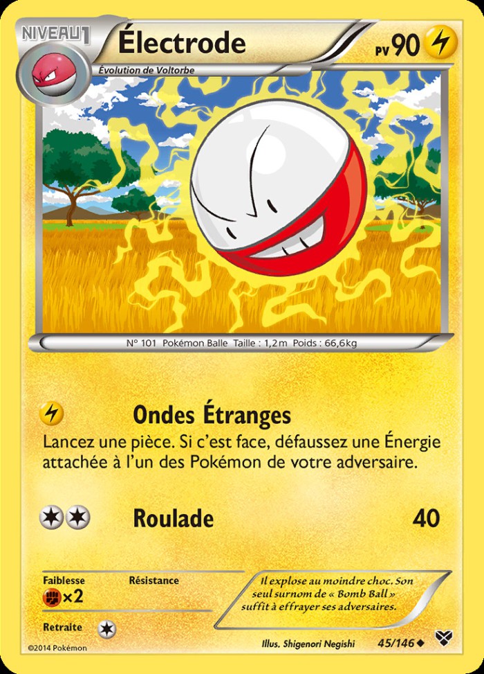 Carte Pokémon: Électrode