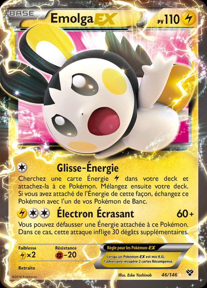 Carte Pokémon: Emolga EX