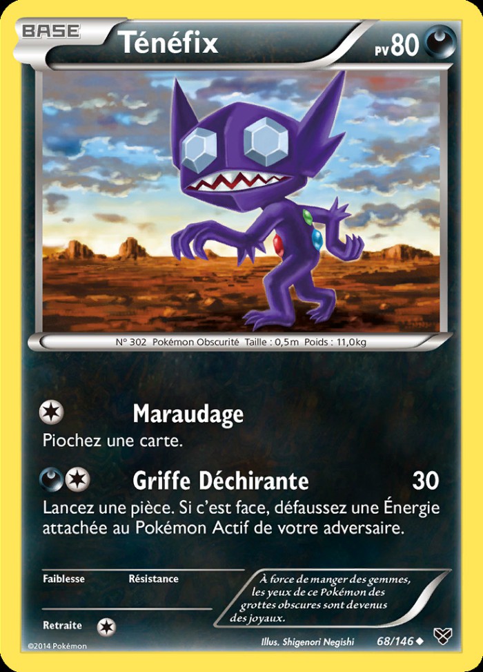 Carte Pokémon: Ténéfix