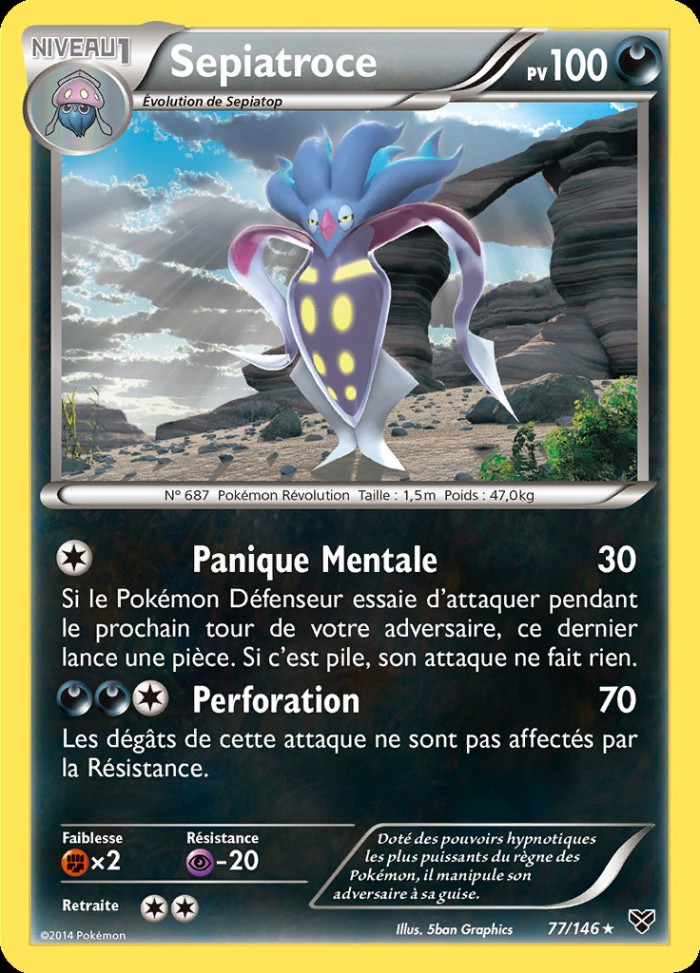 Carte Pokémon: Sepiatroce