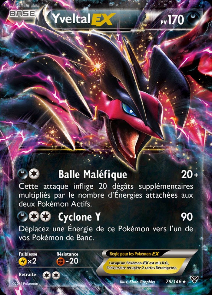 Carte Pokémon: Yveltal EX