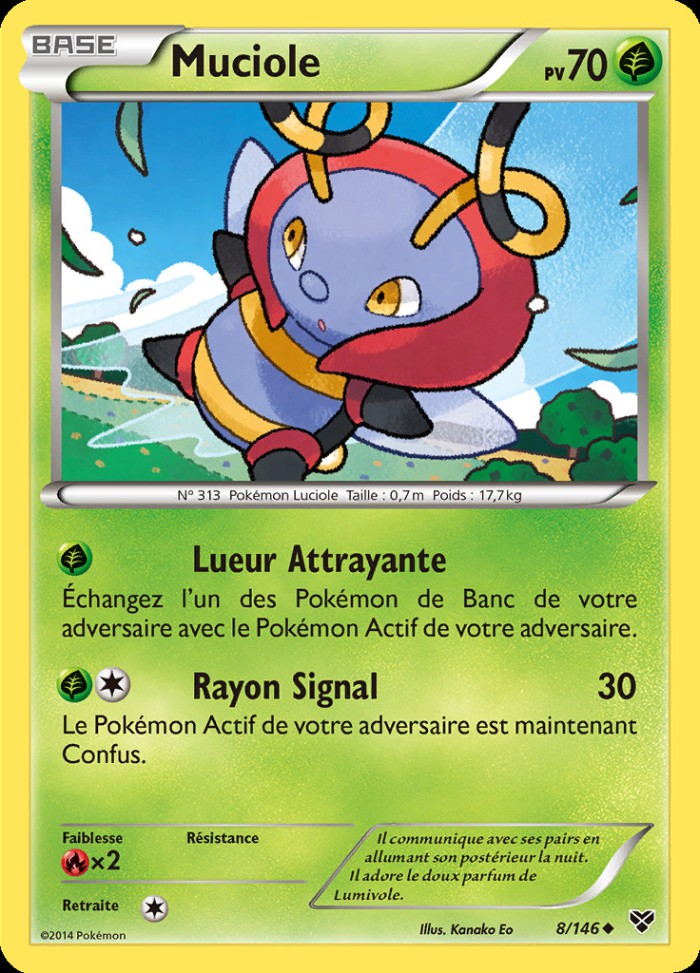 Carte Pokémon: Muciole