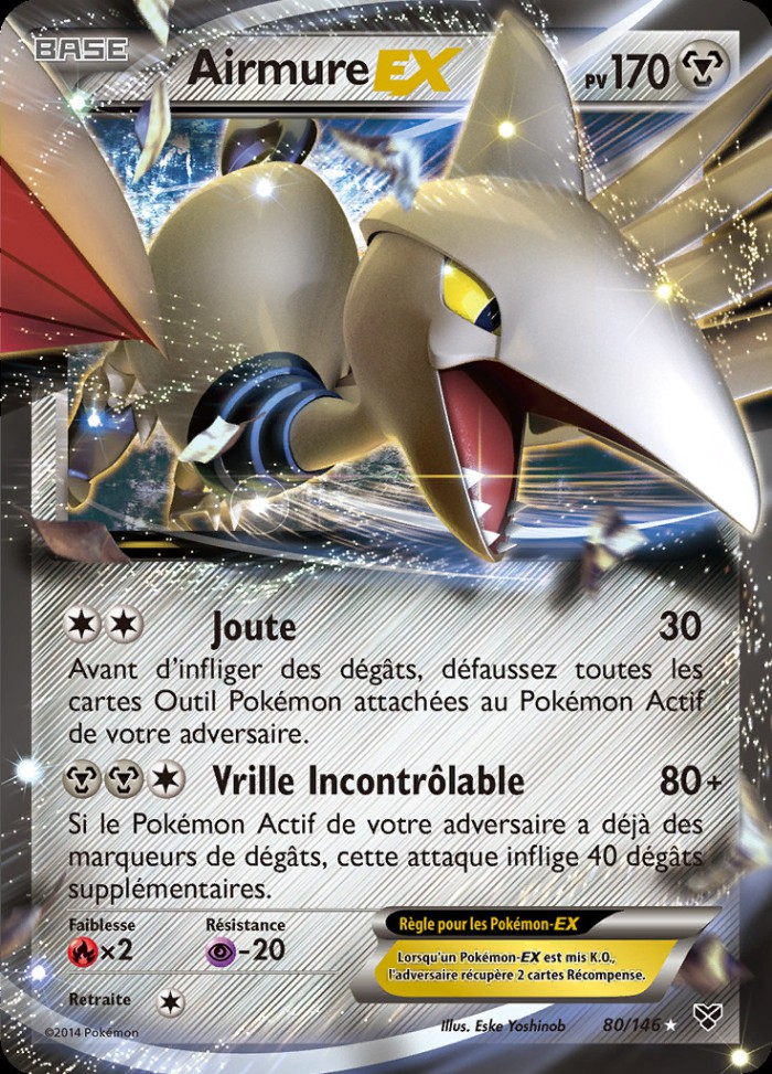 Carte Pokémon: Airmure EX