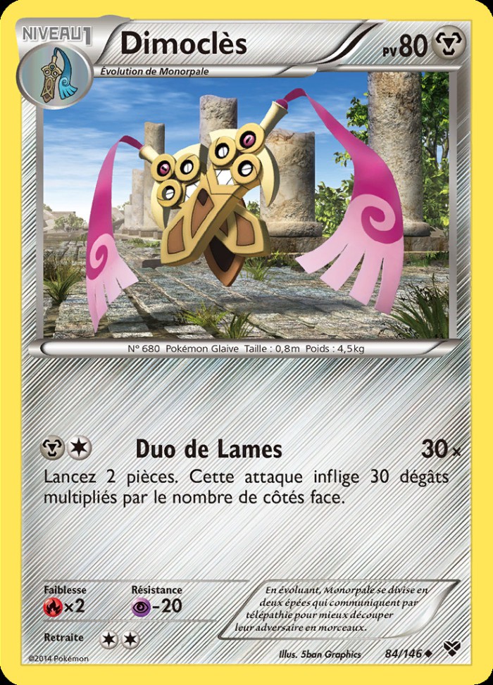 Carte Pokémon: Dimoclès