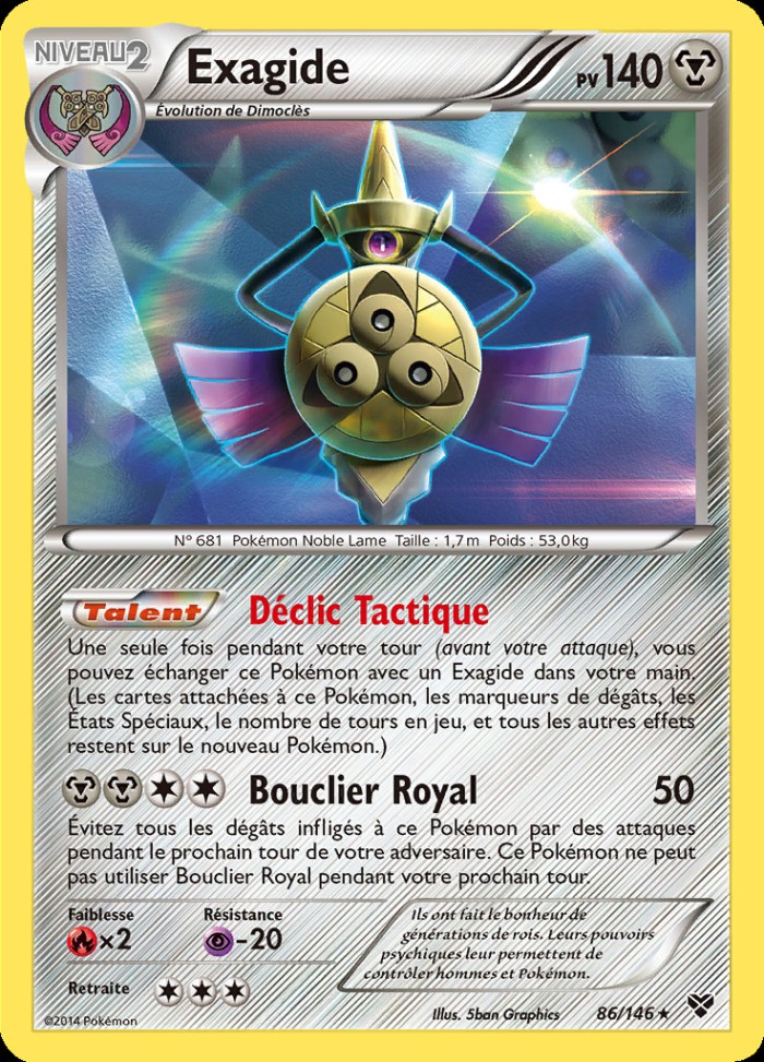 Carte Pokémon: Exagide