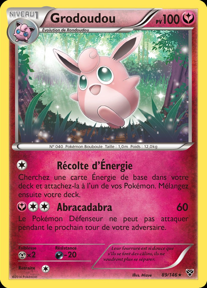 Carte Pokémon: Grodoudou